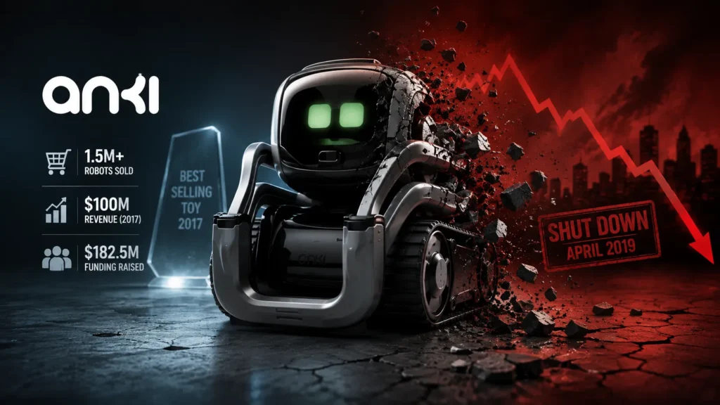 Anki Cozmo robot broken apart, illustrating why Anki failed